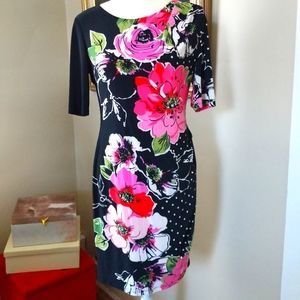 SALE!!! JONES NEW YORK Floral Midi Dress